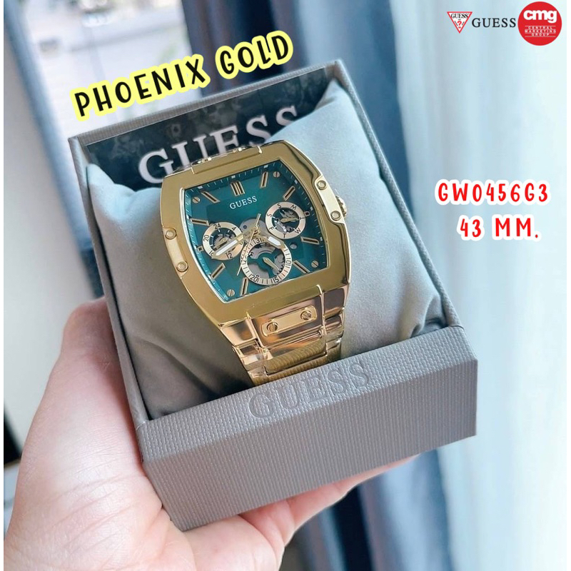 นาฬิกาผู้ชาย Guess GW0456G3 PHOENIX GOLD ของแท้CMG