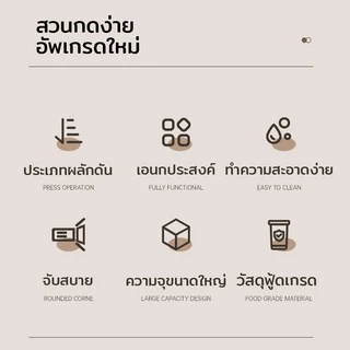 เครื่องยัดไส้กรอก ไส้อั่ว หัวเปลี่ยน 4 ขนาด เครื่องทำไส้กรอก แบบกด อุปกรณ์ทำไส้อั่ว โฮมเมด