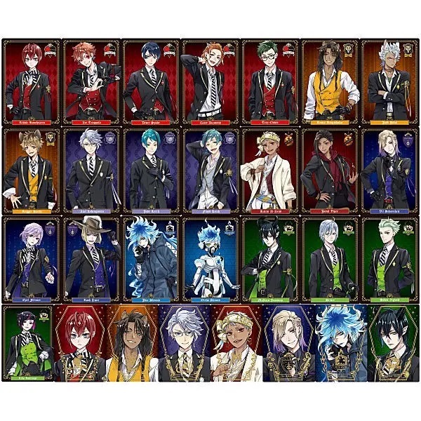 *การ์ดนอกซีน*Twisted Wonderland Wafers ชุด 1-3 งานแท้ มือสอง สภาพดี