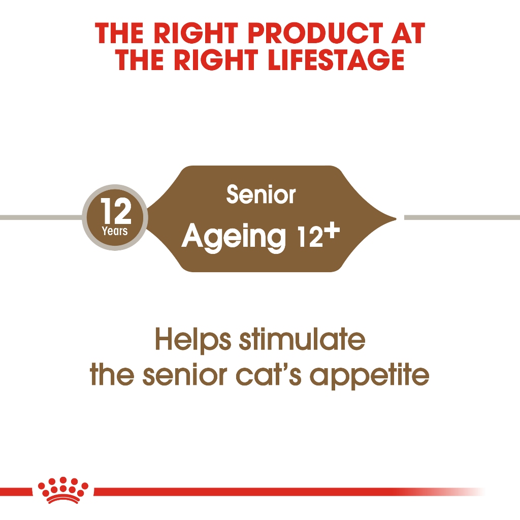 Royal Canin Ageing 12+ (Senior) อาหารเม็ดสำหรับแมวสูงวัยอายุ 12 ปีขึ้นไป (ขนาด 400 g. และ 2 kg.) - รูปที่ 3