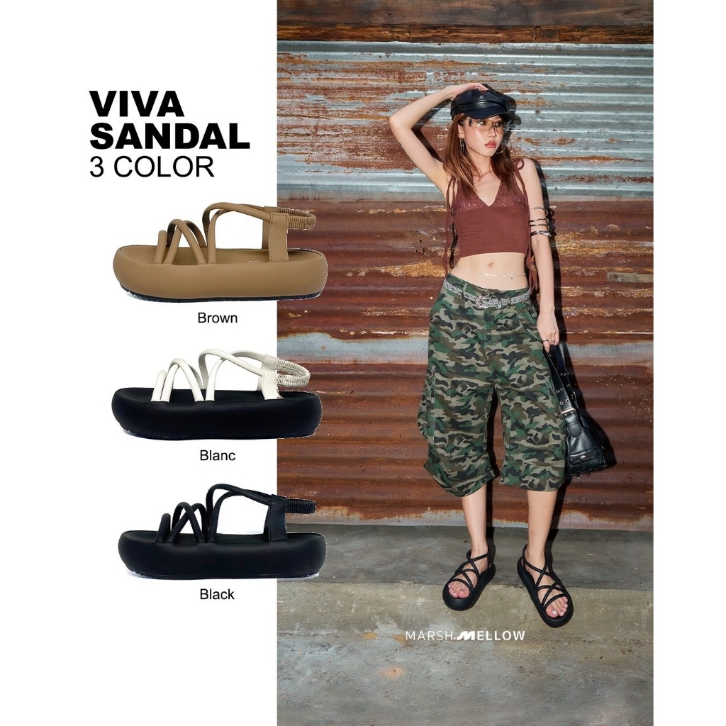 VIVA SANDAL รองเท้าแตะรันส้นเท้า น้ำหนักเบามาก