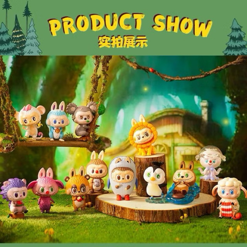 ลิขสิทธิ์แท้ POP MART LABUBU Animal Series ลาบูบู้ สัตว์ป่า วาฬ สิงโต ลิง จิงโจ้ กล่องสุ่ม(แบบเลือกตัว)จากกทม. ราคา ถูกที่สุด ดีลบีเคเค แกลเลอรีภาพที่ 3