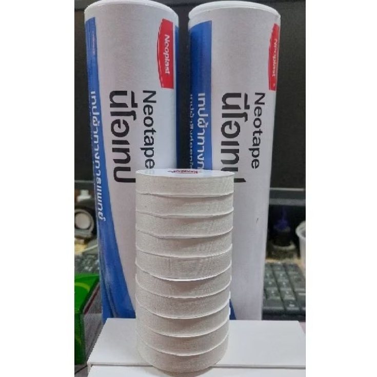 นีโอเทปกาว พันเดือยขนาด1/2นิ้ว แบ่งขาย4 ม้วน 120บาท(ไม่ใช่ผ้าล้อค)