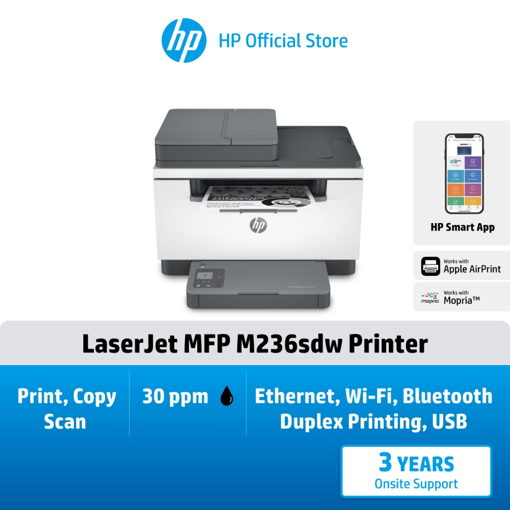 HP LaserJet MFP M236sdw Printer