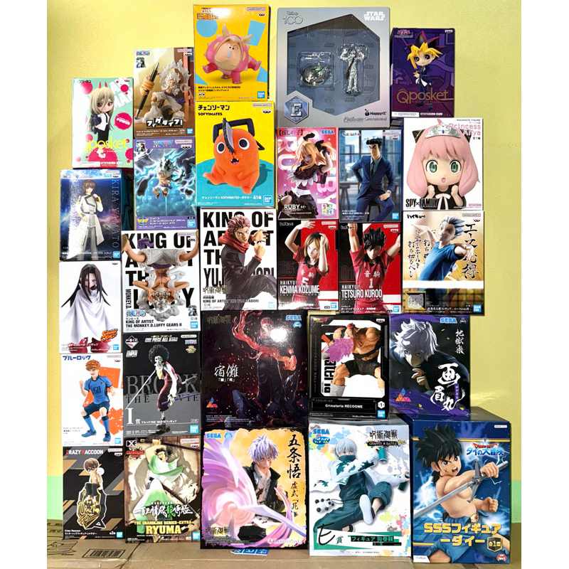 (update/รวมอนิเมะ) FIGURE ONE PIECE HAIKYUU STAR WARS JUJUTSU KAISEN YUGI OH โมเดล ฟิกเกอร์ นารูโตะ มหาเวทย์ผนึกมาร