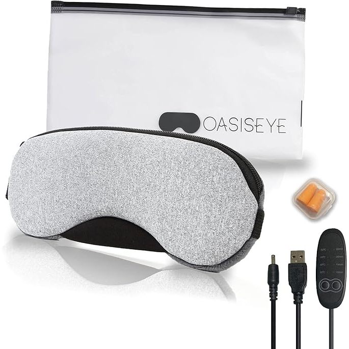 หน้ากากอุ่นตา OASISEYE แบบ USB ผลิตภัณฑ์ดูแลสุขภาพ ญี่ปุ่น