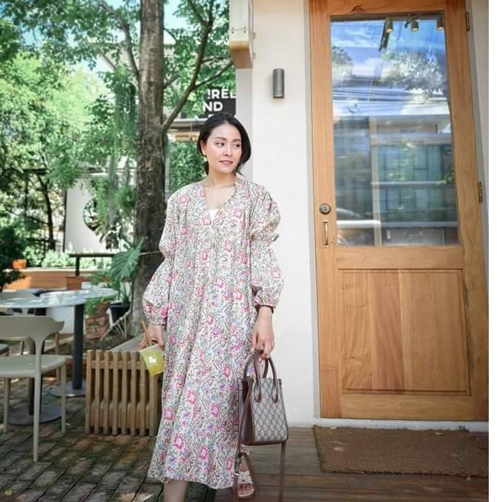 ส่งฟรี "เดรส มาลา" (Malaa Collection) ผ้า Cotton India จากชัยปุระ เนื้อบางเบา แต่ทอมาแน่น ไม่ต้องใส่ซับใน ไม่โป๊เลยค่ะ