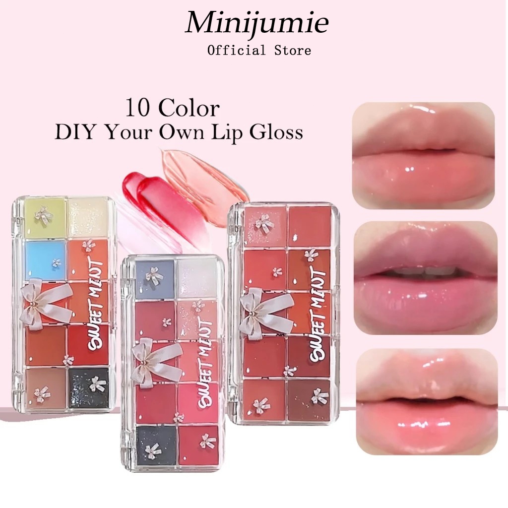เทศกาลตรุษจีน ลิปสติกเนื้อลิควิด Sweetmint 10 สี DIY ลิปกลอสกระจก ลิปกลอสน้ำ ลิปใสให้ความชุ่มชื้น