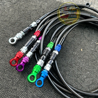 สายถัก หัวเอเลี่ยน+ปลดวาวล์📍ใส่ปั้มด้วงทุกแบบ/ปักข้าง/เต่า ส…