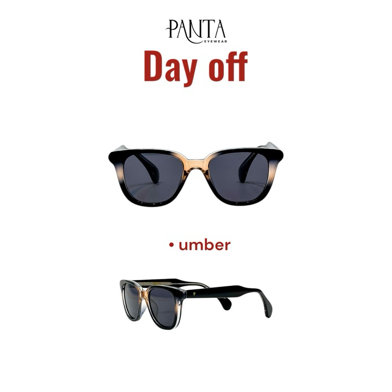 แว่นแบรนด์ PANTA รุ่น Day off แว่นกันแดด สำหรับคนหน้าเล็ก-กลาง