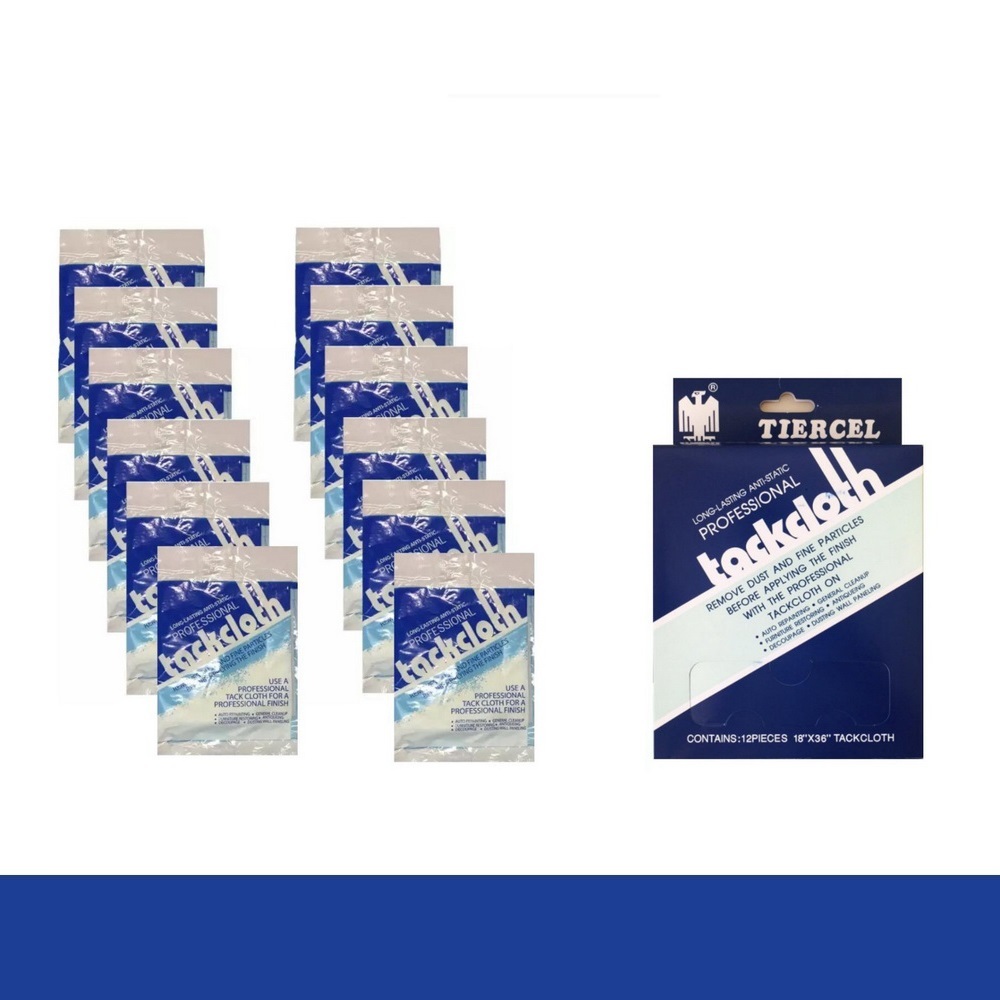 ผ้าเหนียว (12ชิ้น) Non-Woven Tack Rags 32 x 45 cm