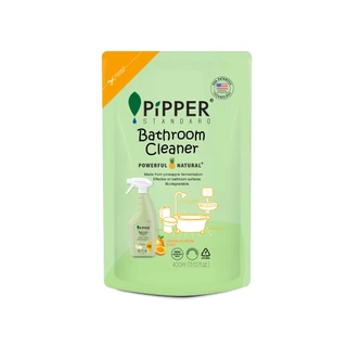 PiPPER STANDARD SET ผลิตภัณฑ์ทำความสะอาดห้องน้ำจากธรรมชาติ กลิ่นออร์เรนจ์ บลอสซั่ม 400 มล. แพ็ค 3 ถุง