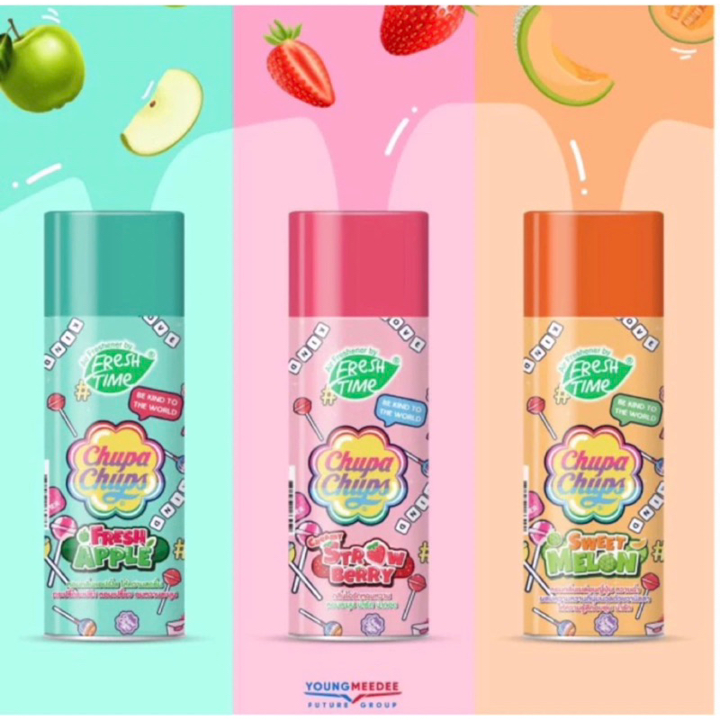 Chupa Chups สเปรย์หอมปรับอากาศ ขจัดกลิ่นเหม็น ปรับอากาศให้สดชื่น