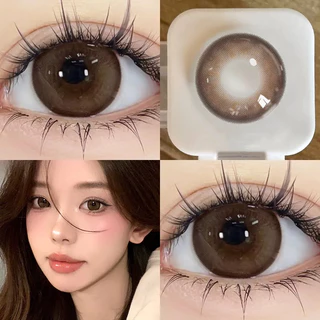 (COD)คอนแทคเลนส์สีคู่ (2 ชิ้น) เส้นผ่านศูนย์กลาง 14.5 มมคอนแทก kawaiiคอนแทคเลนส์สายตาคอนแทคเลนส์รายปี