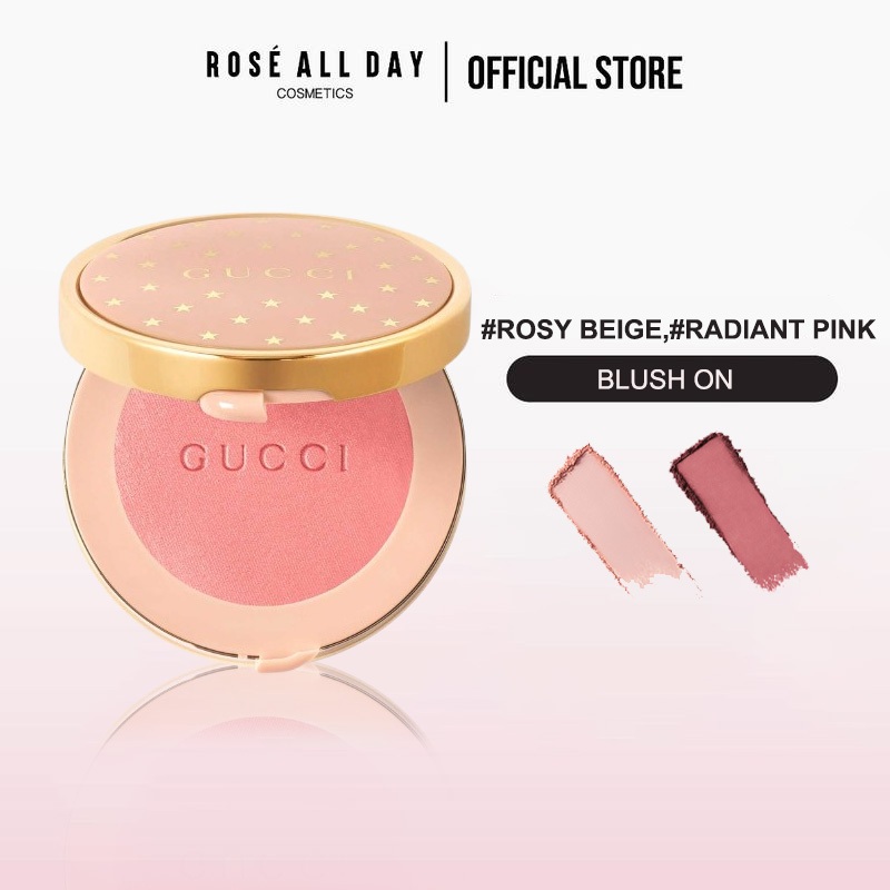 Gucci Luminous Cheek & Eyes Powder 5.5g Warm Berry ใหม่พร้อมกล่อง