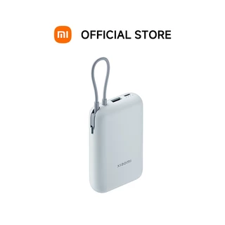 Xiaomi Power Bank 10000mAh (Integrated Cable) ｜มีสายไฟในตัว｜สีสันสดใส｜การชาร์จเร็วสองทางแบบ Type-C
