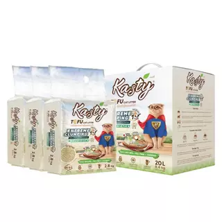 (20L) Kasty Extreme Clumping / Odour Lock ทรายแมวหอมยาวนาน ช่วยกำจัดกลิ่นเหม็นและแบคทีเรียในทรายแมว
