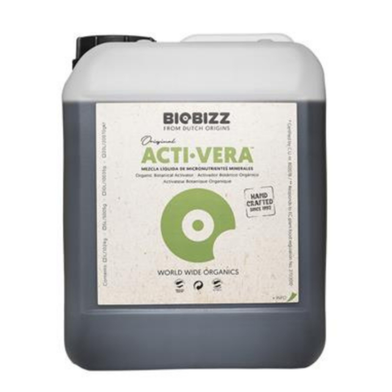 Biobizz Acti Vera ปุ๋ย biobizz สูตร Acti Vera 5L, 10L