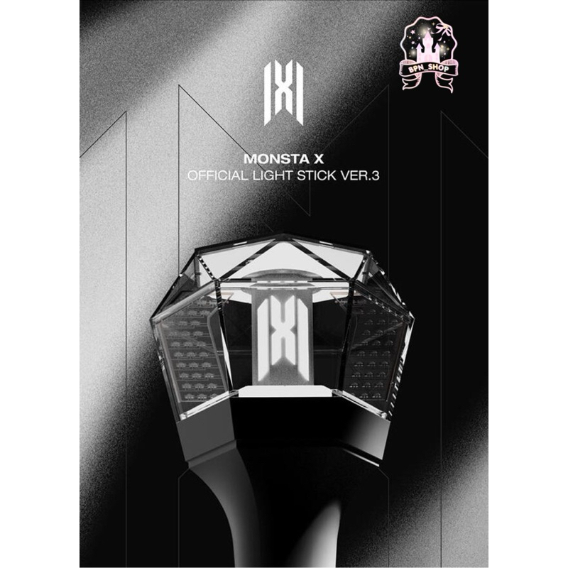 ✅พร้อมส่งในไทย✅ OFFICIAL FANLIGHT VER.3 แท่งไฟ lightstick - MONSTA X