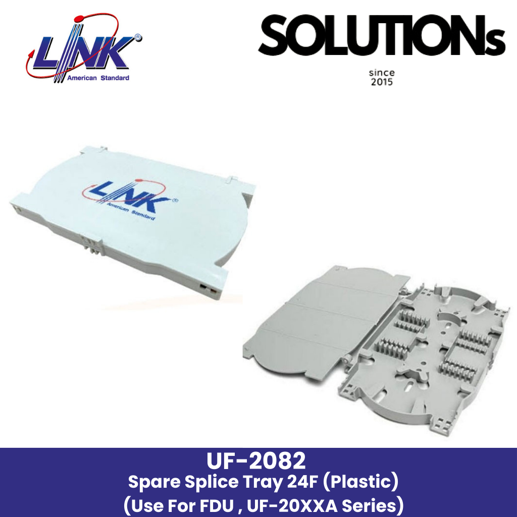 LINK UF-2082 Spare Splice Tray 24F (Plastic) (Use For FDU , UF-20XXA Series)