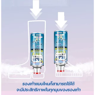 【3 วินาที กลิ่นหายสะอาด】🍃สเปรย์ดับกลิ่นเท้า ยับยั้งแบคทีเรียได้ถึง 99% สเปรย์ดับกลิ่นรองเท้า กําจัดกลิ่น และลดกลิ่นเท้า