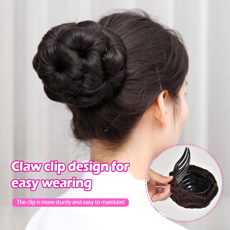 แฮร์พีช ดังโงะ กิ๊ฟเสียบมวยผม ดังโงะดอกไม้  ผมหยิก กิ๊บมวยผม - รูปที่ 6