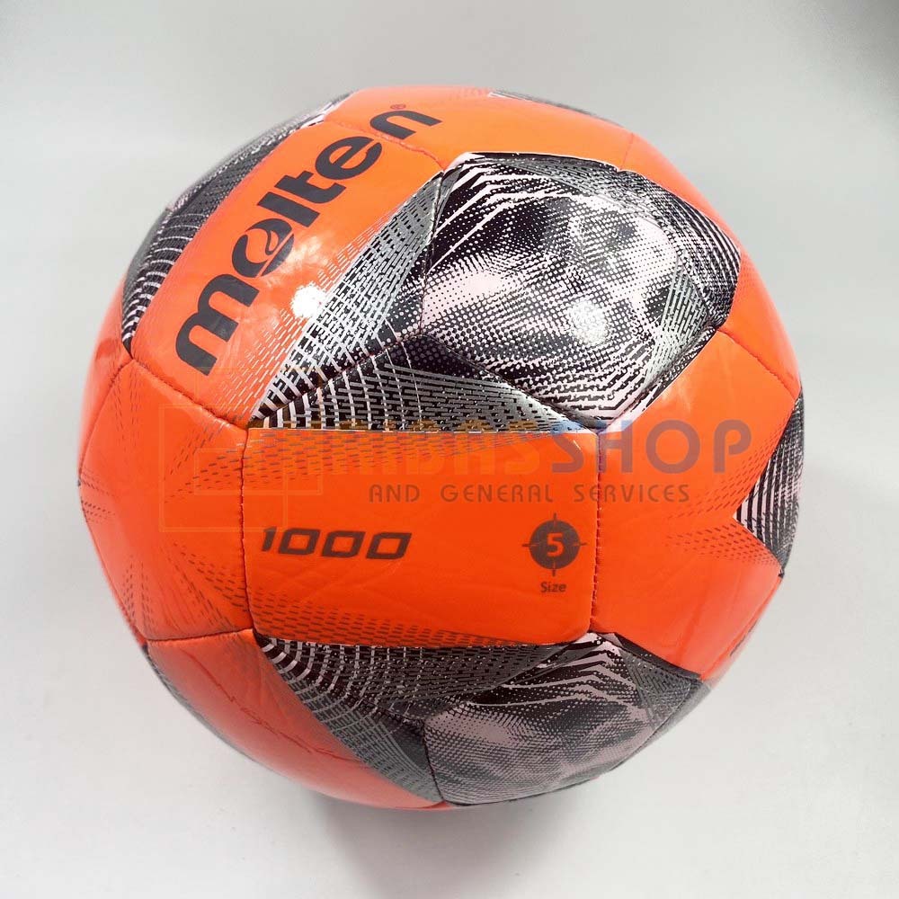 (ของแท้ 100%) ลูกฟุตบอล ลูกบอล molten F5A1000-O ลูกฟุตบอลหนังเย็บ เบอร์5 ของแท้ 100% รุ่นใหม่