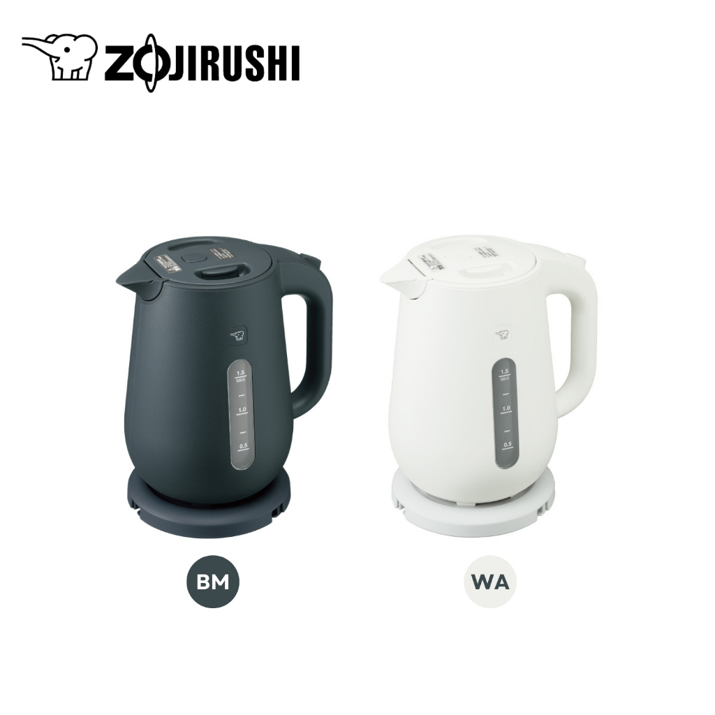 (สินค้าพร้อมส่ง) Zojirushi กาต้มน้ำร้อนไฟฟ้า ความจุ 1.5L รุ่น CK-VAQ15T รับประกัน 5 ปี