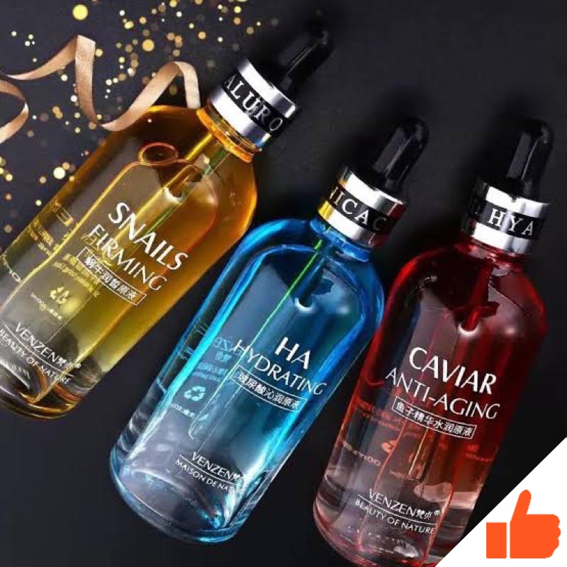 เซรั่ม Venzen Serum 100 ml SERUM VENZEN (New VEZE) เซรั่มหน้าใส เซรั่มลดริ้วรอย