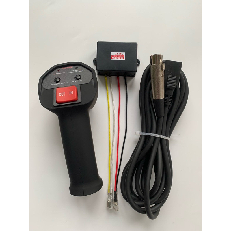 รีโมทสายและไร้สายวินซ์ไฟฟ้า 12V/24V รุ่นมีไฟฉาย