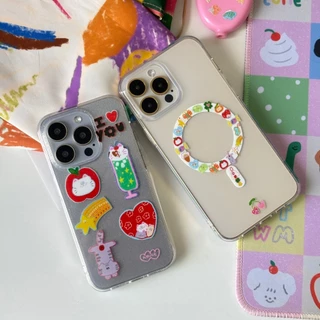 *ไม่มีทำkatuiเพิ่มแล้ว*amuse.stuff-katui and gang meow case เคสใสแบบ3ชั้นลายกะตุ้ยและเพื่อน