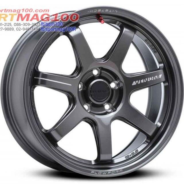 ล้อแม็กใหม่ FlowForming Lenso VT7 LITETECH+ 5รู114 ไฮเปอร์ดาร์ค ET35 8.5-18นิ้ว (ราคา4วง)
