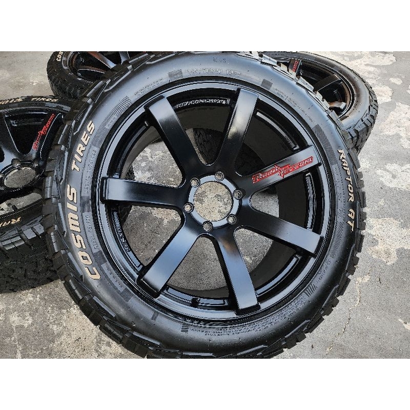 ล้อแท้ Lenso RTC ขอบ 20 กว้าง 9 Et +10พร้อมยาง 265 50R20 Cosmis raptor ปี 21ล้อพร้อมยางสภาพสวยจัด ล้