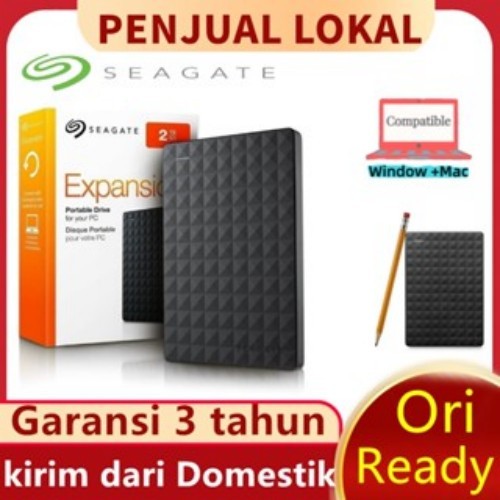 Seagate ฮาร์ดไดรฟ์ภายนอก 2TB external harddisk USB 3.0 harrdisk external 2.5 Inchฮาร์ดดิสก์แบบพกพา External Hard Drive