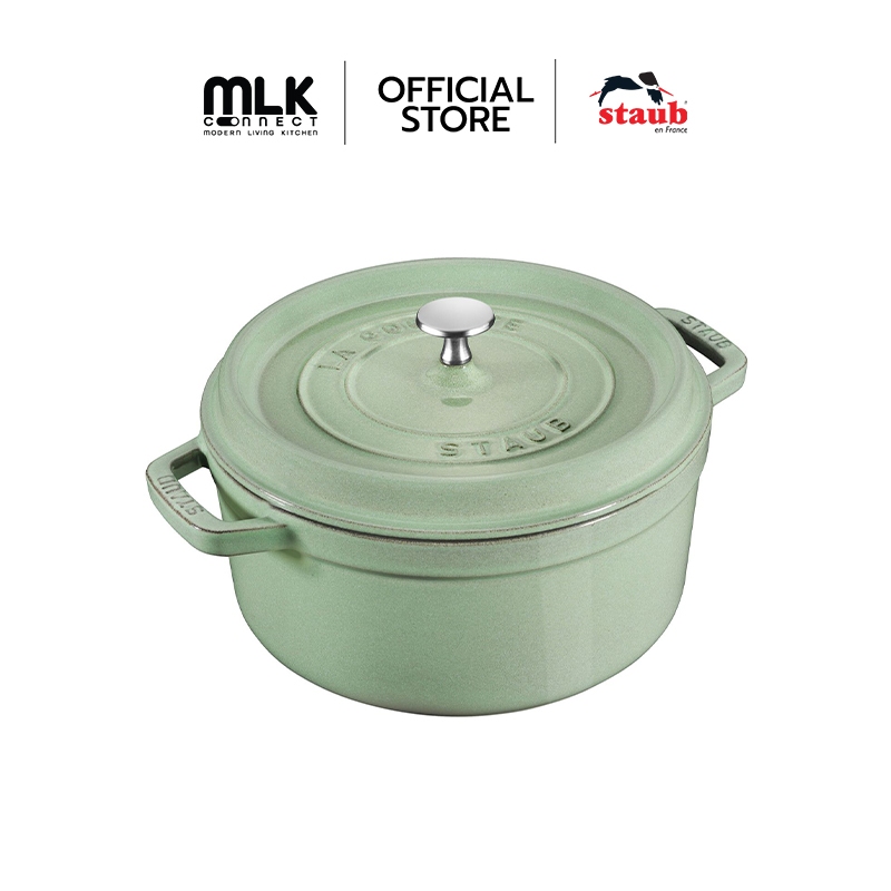 STAUB หม้อเหล็กหล่อ Cocotte 20 ซม. สี Green N40508703
