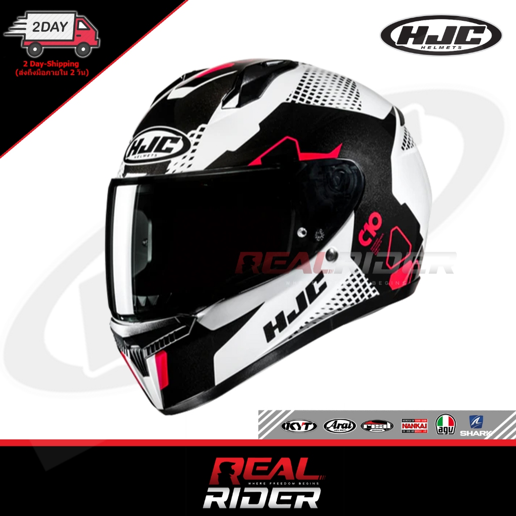 หมวกกันน็อคเต็มใบ HJC รุ่น C10