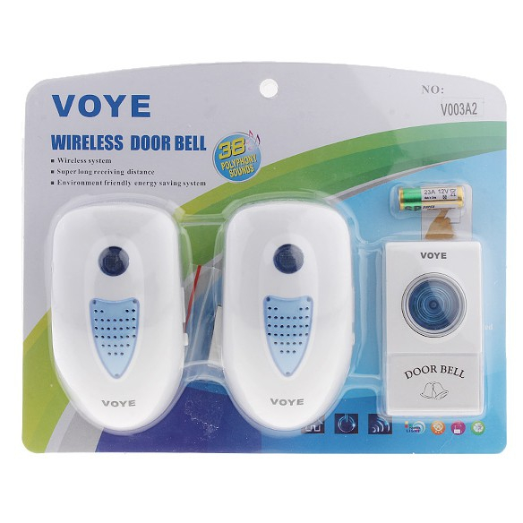 VOYE V003A2 doorbells กริ่งประตูไร้สาย