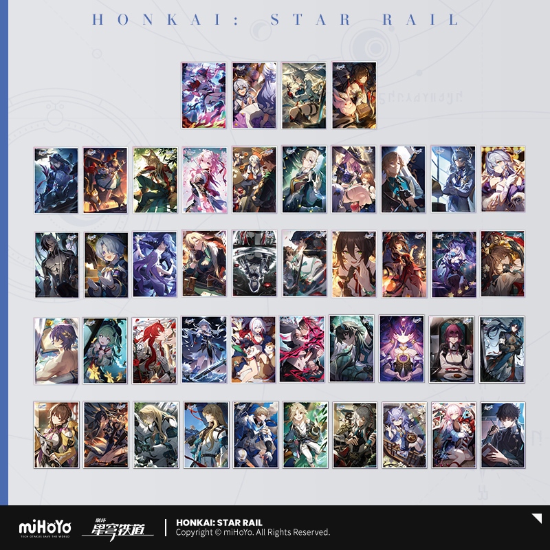 [ พร้อมส่ง / Official ] Honkai Star Rail Light Cone Acrylic Shikishi ฮงไค สตาร์เรล ชิกิชิ อะคริลิค ไลท์โคน + Firefly