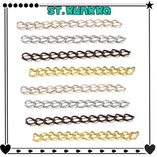 St.kunkka สายโซ่ สีเงิน/ทอง สำหรับทำเครื่องประดับ ขนาด 50 มม. 70 มม. 100 ชิ้นต่อชุด