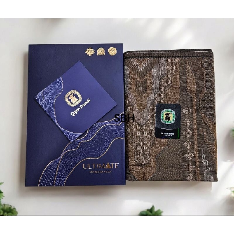 ผ้าโสร่งอินโดนีเซีย ผ้านุ่ง ผ้าถุงผู้ชาย เเบรนด์ GAJAH DUDUK รุ่น ULTIMATE Premium Silky เเละ Otentik JACQUARD