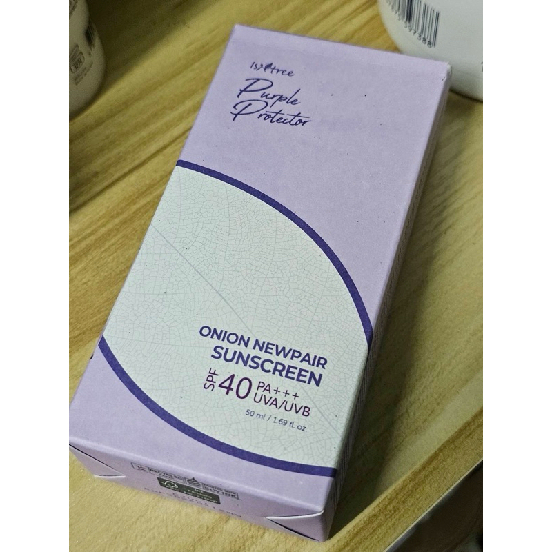 Isntree onion newpair sunscreen spf40 pa+++