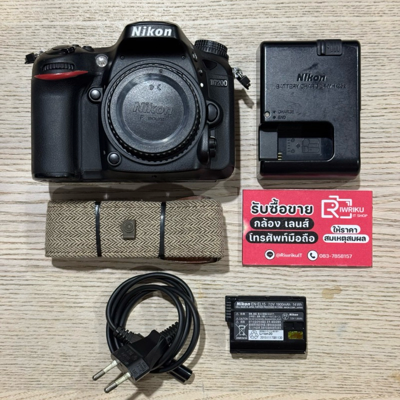 Nikon D7200 (บอดี้) (NoBox) (Secondhand)