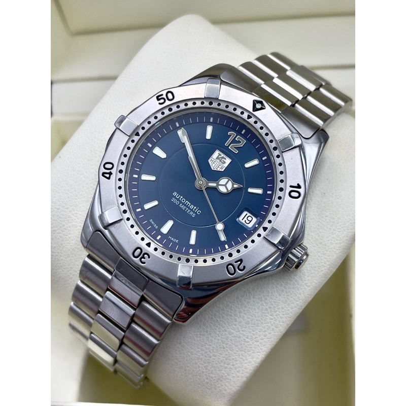 TAG Heuer 2000 Professional Blue Serviced Automatic WK2117-0 นาฬิกามือสอง สภาพสวย นาฬิกาเเท้100%