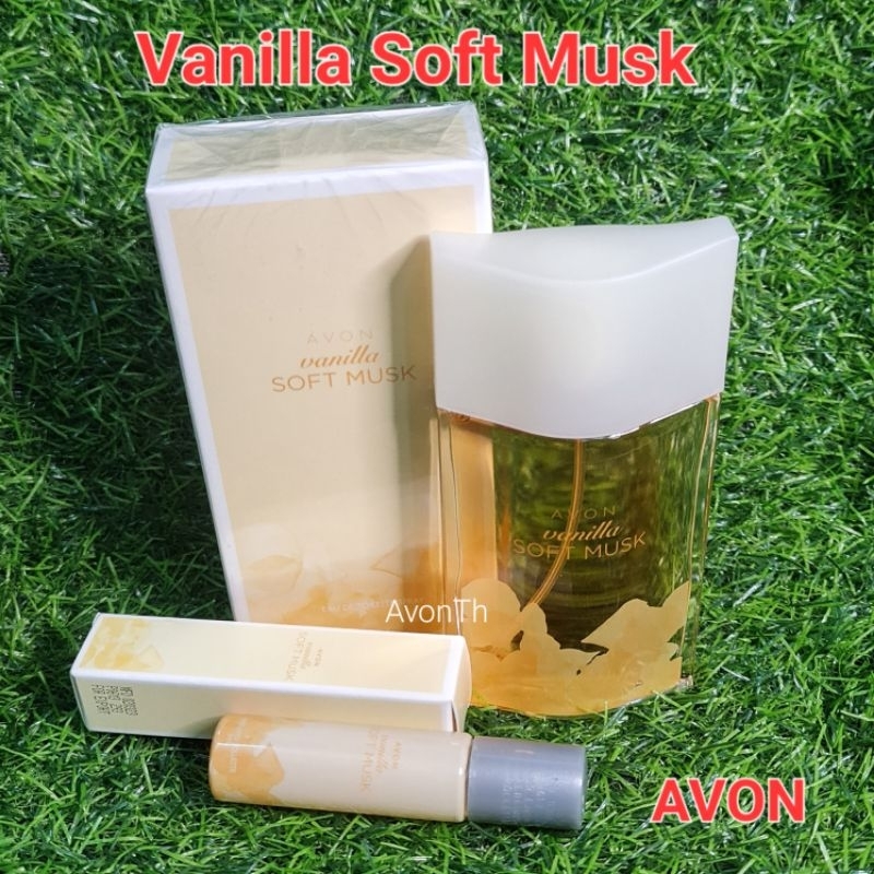 น้ำหอม วนิลลา ซอฟท์ มัสค์ เอวอน AVON VANILLA SOFT MUSK EAU DE TOILETTE SPRAY 50ml.