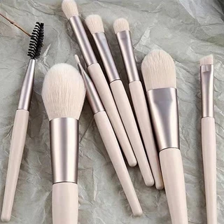 ชุดแปรงแต่งหน้ามืออาชีพ เครื่องสําอาง แป้ง อายแชโดว์ รองพื้น บลัชออน คอนซีลเลอร์ เสริมความงาม 8/13 ชิ้น