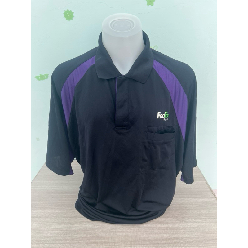 เสื้อโปโล FedEx ไซส์ 3 xl อก 56 ผ้ามือ✌️