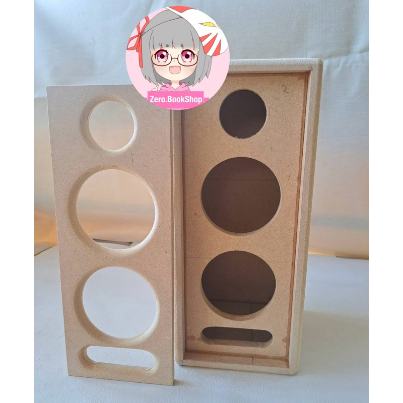 ตู้ลำโพงเสียงกลางDIY 3 นิ้ว 2 ดอก แหลม 2 นิ้ว 1 ดอก (ตู้ลำโพงเปล่า) ราคาสินค้าต่อ 1 ตู้