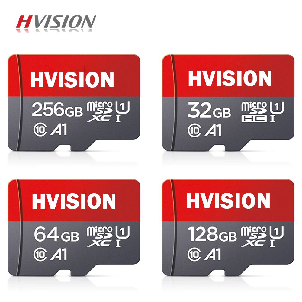 HVISION Micro SD Card 32GB/64GB/128GB เมมโมรี่การ์ด ไมโครเอสดีการ์ด TF Card โทรศัพท์ กล้องวงจรปิด