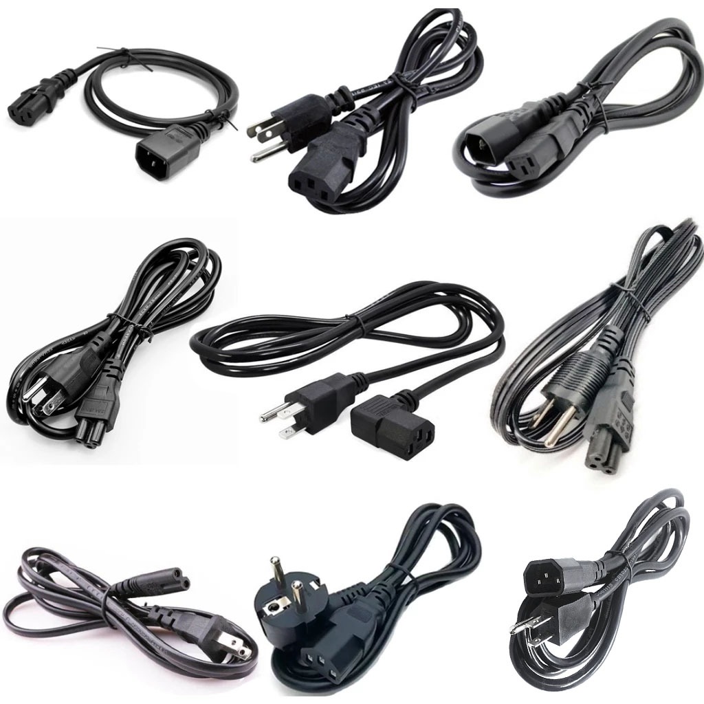 สายไฟ Ac Power C13 C14 C15 C5 C7 สายไฟคอมพิวเตอร์ สาย UPS สายเตาไฟฟ้า