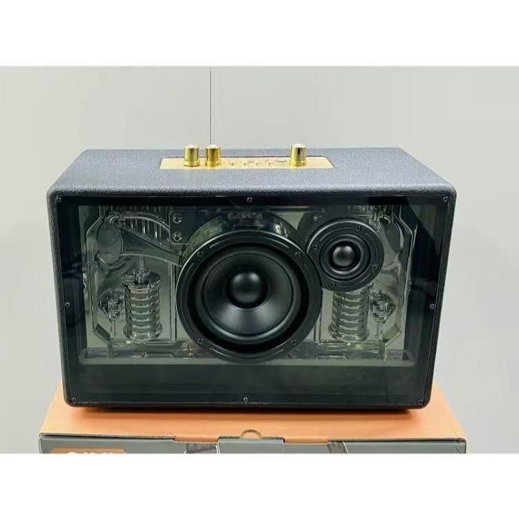 ลำโพงบลูทูธไร้สาย ไฟเท่ๆ เคสใส ลำโพงบ้าน ลำโพงคอมพิวเตอร์ รองรับบลูทูธSK2066